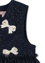 画像をギャラリービューアに読み込む, YVONNE DRESS / コンゲススロイド ドレス ワンピース キッズ スパンコール リボン KS104470