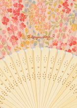 画像をギャラリービューアに読み込む, FANS / コンゲススロイド 扇子 せんす キッズうちわ チェリー いちご 花柄 KS104809