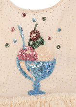 画像をギャラリービューアに読み込む, YVONNE PUFF DRESS / コンゲススロイド ドレス チュールワンピース キッズ パフェ ジェラート リボン KS105138