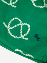 画像をギャラリービューアに読み込む, Sail Rope all over woven shorts 23SS / ボボショーズ セイルロープ柄 ショートパンツ プレッツェル