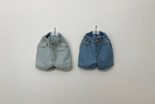 画像をギャラリービューアに読み込む, vintage like denim short pants / ヴィンテージライクデニムショートパンツ