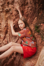 画像をギャラリービューアに読み込む, Multicolor Fish all over woven shirt 23SS / ボボショーズ フィッシュ柄 半袖シャツ お魚