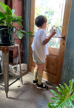 画像をギャラリービューアに読み込む, vintage like denim short pants / ヴィンテージライクデニムショートパンツ