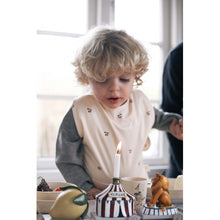 画像をギャラリービューアに読み込む, Comea big bib / コンゲススロイド お食事ベビーエプロン よだれ掛け 恐竜 花柄 ひよこ ハート 9色