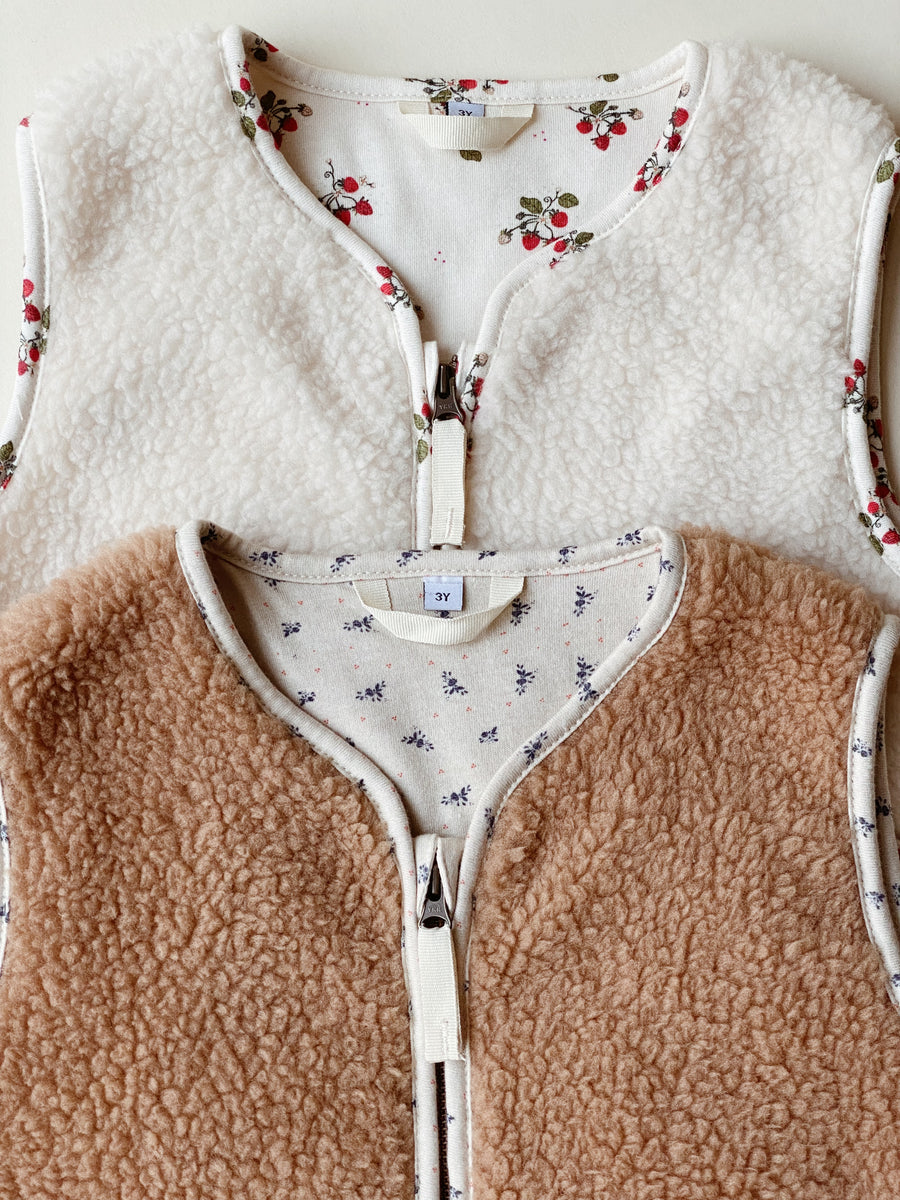 Grizz teddy vest / コンゲススロイド ボアベスト テディーベア