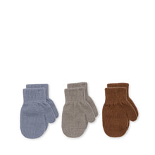 画像をギャラリービューアに読み込む, 3set FILLA MITTENS / コンゲススロイド 3色セット ベビーミトン 赤ちゃん手袋