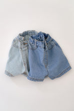 画像をギャラリービューアに読み込む, vintage like denim short pants / ヴィンテージライクデニムショートパンツ