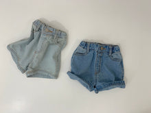 画像をギャラリービューアに読み込む, vintage like denim short pants / ヴィンテージライクデニムショートパンツ
