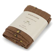 画像をギャラリービューアに読み込む, 3SET MUSLIN CLOTHS / コンゲススロイド ベビー モスリン クロス3枚組 赤ちゃん