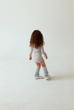 画像をギャラリービューアに読み込む, Cotton Candy High Neck Bodysuit - Stripe / プレイグラウンド ロゴリブハイネックロンパース ボーダー ベビー
