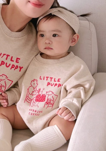 Little Puppy baby suit / リトルパピー ベビースーツ トレーナー ロンパース