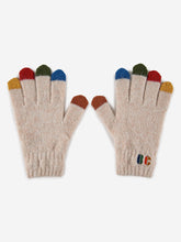 画像をギャラリービューアに読み込む, BC Colored Fingers knitted gloves 23AW / ボボショーズ キッズ ニットグローブ 手袋
