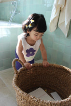 画像をギャラリービューアに読み込む, 【まもなく入荷】Soft Bloom Knit Vest / プレイグラウンド サマーニットベスト ベビー キッズ フラワー お花
