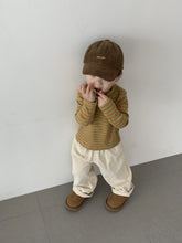 画像をギャラリービューアに読み込む, Cotton Candy High Neck T-shirt - Stripe / プレイグラウンド リブハイネックカットソー ボーダー
