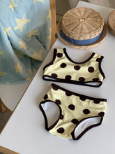 画像をギャラリービューアに読み込む, Butter dot bikini / プレイグラウンド バタードットビキニ 上下セット ベビー キッズ 水着
