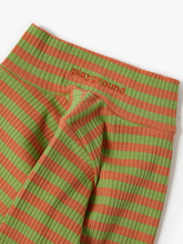 画像をギャラリービューアに読み込む, Cotton Candy High Neck Bodysuit - Stripe / プレイグラウンド ロゴリブハイネックロンパース ボーダー ベビー
