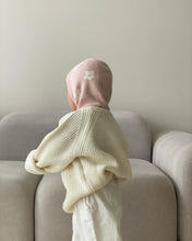 画像をギャラリービューアに読み込む, Daisy Balaclava / プレイグラウンド デイジー バラクラバ ニット帽 キッズ ベビー ピンク 花柄
