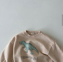 画像をギャラリービューアに読み込む, DINO sweat shirt / ダイナソー スウェット トレーナー 恐竜 キッズ
