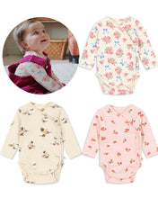 画像をギャラリービューアに読み込む, BASIC LS NEWBORN BODY GOTS/ コンゲススロイド 長袖 新生児 ベビーロンパース 前開き KS103703
