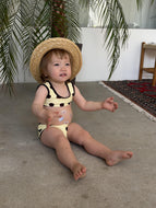 Butter dot bikini / プレイグラウンド バタードットビキニ 上下セット ベビー キッズ 水着
