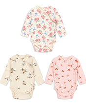 画像をギャラリービューアに読み込む, BASIC LS NEWBORN BODY GOTS/ コンゲススロイド 長袖 新生児 ベビーロンパース 前開き KS103703
