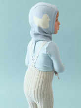 画像をギャラリービューアに読み込む, Cloudy Duck Balaclava/ プレイグラウンド ダック バラクラバ ニット帽 キッズ ベビー ブルー あひる柄
