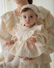 画像をギャラリービューアに読み込む, Jenny baby dress / ベビースーツ ベビーワンピース 赤ちゃんコットンドレス
