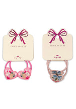 画像をギャラリービューアに読み込む, 2 PACK VILMA HAIR ELASTIC / コンゲススロイド ヘアゴム キッズ キティーボウ チェリーリボン KS104058
