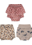 BOBBI SWIMSHORTS / コンゲススロイド ベビースイムパンツ 赤ちゃん水着 ハート 恐竜 サファリ