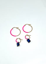 画像をギャラリービューアに読み込む, for MOM Bicolor hoop pierce M / バイカラーフープピアス Mサイズ シルバー925 ゴールドコーティング
