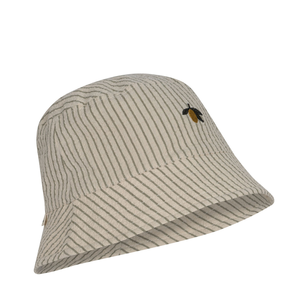 ELLIOT BUCKET HAT / コンゲススロイド サンハット 帽子 日差しよけ 赤ちゃんからキッズまで レモン