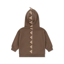 画像をギャラリービューアに読み込む, LOU ANIMAL HOODIE GOTS / コンゲススロイド 恐竜 スウェット トレーナー プルオーバーパーカー
