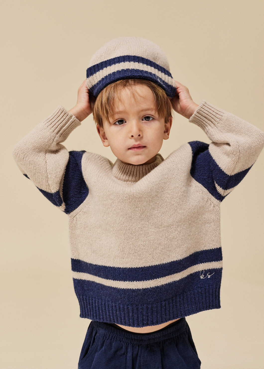 HARDY KNIT HAT / コンゲススロイド キッズビーニー ニット帽