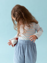 画像をギャラリービューアに読み込む, Cotton Candy High Neck T-shirt - Stripe / プレイグラウンド リブハイネックカットソー ボーダー
