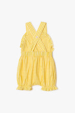 画像をギャラリービューアに読み込む, PG Heart Romper / プレイグラウンド ハートロンパース ベビー ブロックチェック サロペット
