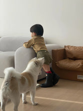 画像をギャラリービューアに読み込む, Cotton Candy High Neck T-shirt - Stripe / プレイグラウンド リブハイネックカットソー ボーダー
