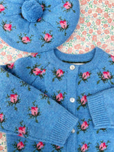 画像をギャラリービューアに読み込む, 【まもなく入荷】BELOU KNIT CARDIGAN / コンゲススロイド カーディガン ニット キッズ ローズ ブルー KS103711
