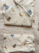 画像をギャラリービューアに読み込む, BASIC LS NEWBORN BODY GOTS / コンゲススロイド 新生児 前開き 長袖 ベビーロンパース CUCCIOLO/TEDDY COEUR KS105897
