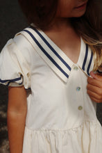 画像をギャラリービューアに読み込む, ALLIE SAILOR DRESS GOTS / コンゲススロイド ドレス ワンピース キッズ セーラー KS103177
