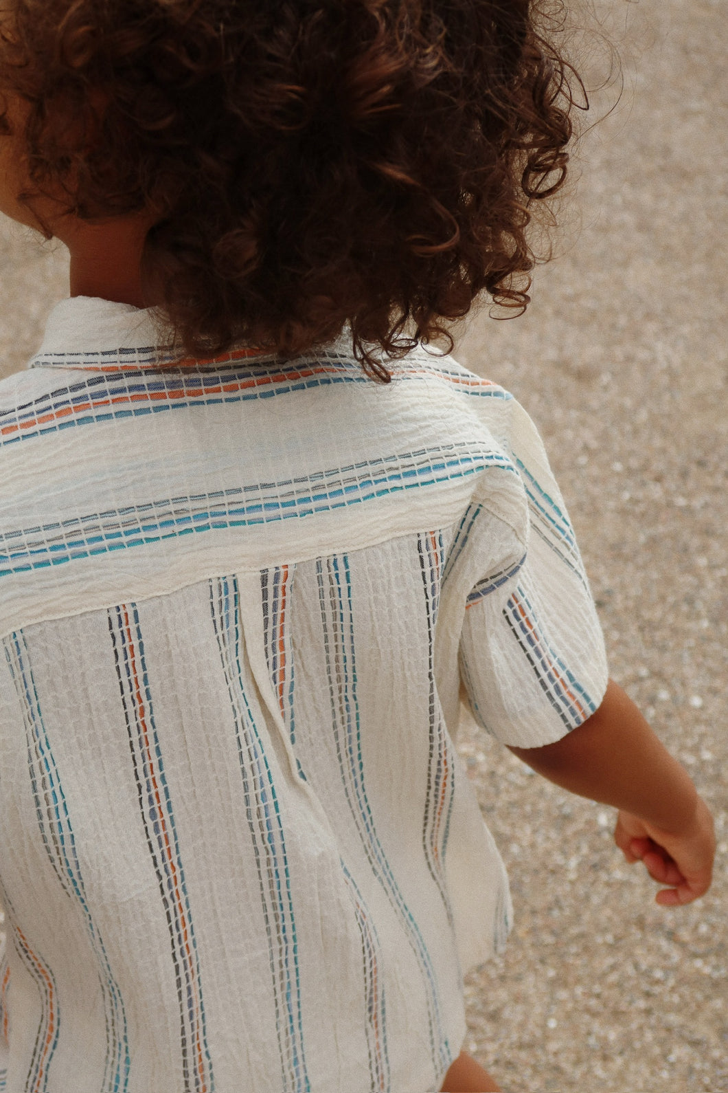 VINCENT SS SHIRT GOTS / コンゲススロイド オーガニックコットン シャツ キッズ ステッチ KS103178