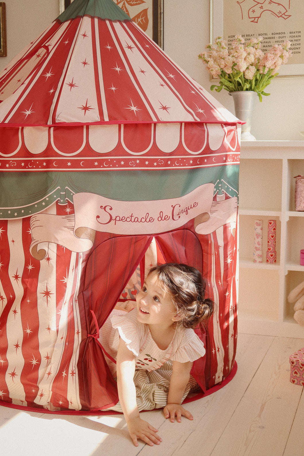 POP UP CIRCUS TENT / コンゲススロイド キッズテント インテリア ティピーテント サーカス 子供部屋  室内テント 男の子 女の子 KS103224