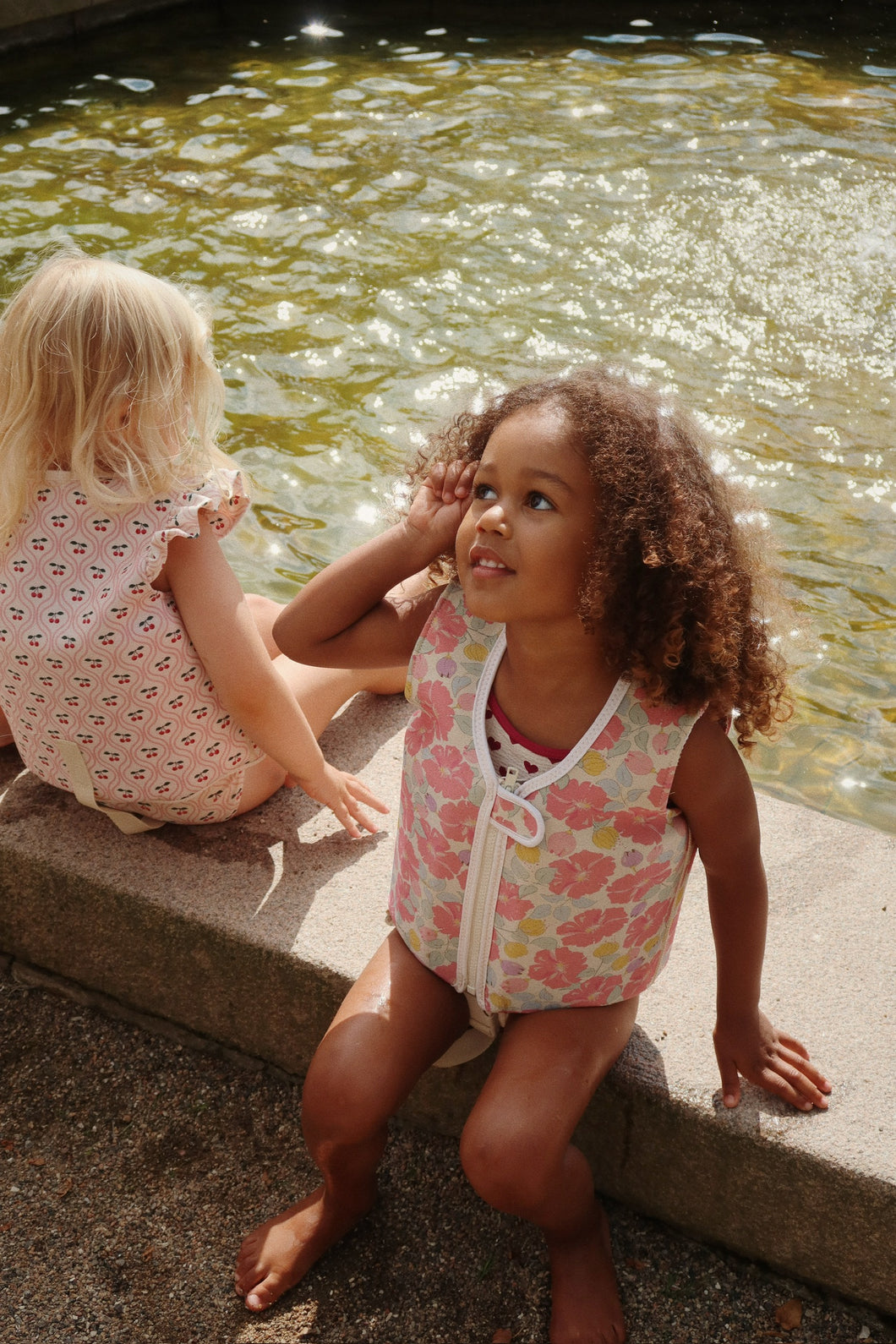 AVERY SWIM VEST - FLEUR ANGLAISE / コンゲススロイド フロートベスト スイムベスト ライフジャケット うきわ 英国の花柄 KS103230