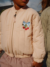 画像をギャラリービューアに読み込む, JUNO BOMBER JACKET / コンゲススロイド ボンバー ジャケット リボン トロンプルイユ キッズ KS103484
