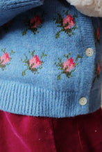 画像をギャラリービューアに読み込む, 【まもなく入荷】BELOU KNIT CARDIGAN / コンゲススロイド カーディガン ニット キッズ ローズ ブルー KS103711
