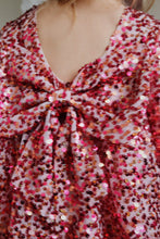画像をギャラリービューアに読み込む, LILA SEQUINS BOW DRESS / コンゲススロイド キッズ ドレス 長袖 ワンピース リボン スパンコール KS103858
