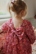 画像をギャラリービューアに読み込む, LILA SEQUINS BOW DRESS / コンゲススロイド キッズ ドレス 長袖 ワンピース リボン スパンコール KS103858

