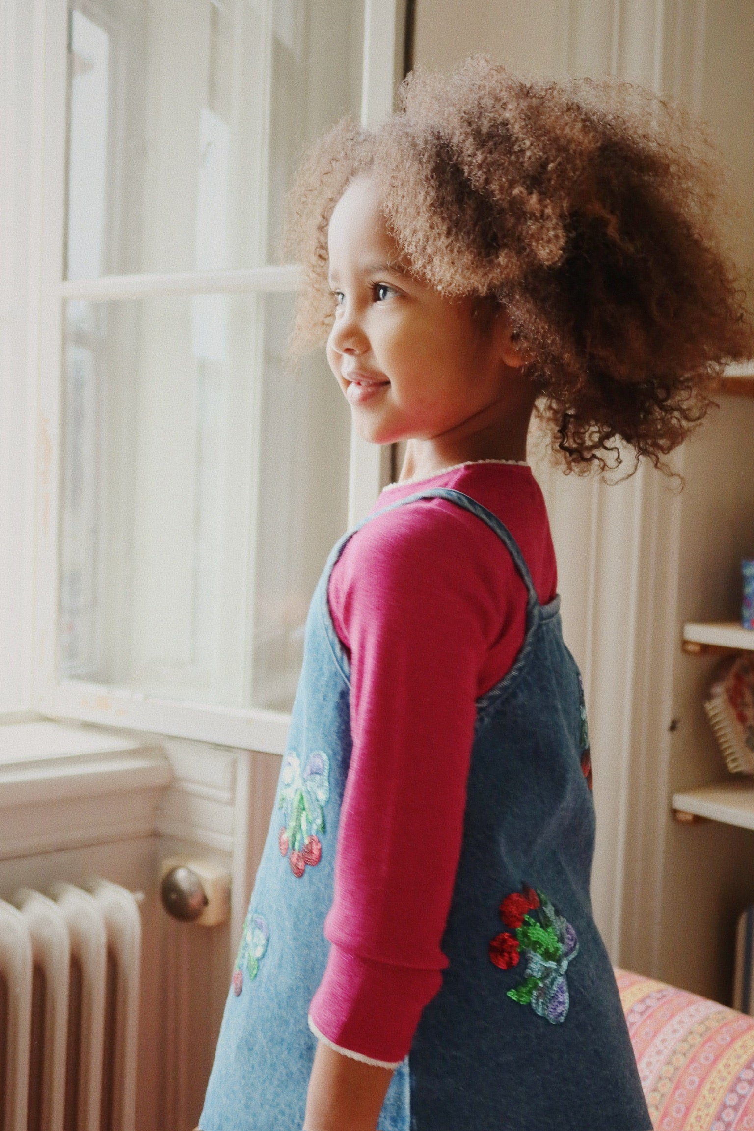 MAGOT SEQUIN STRAP DRESS GOTS / コンゲススロイド デニム