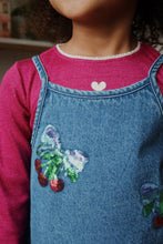 画像をギャラリービューアに読み込む, MAGOT SEQUIN STRAP DRESS GOTS / コンゲススロイド デニムワンピース キッズ チェリーリボン KS103891
