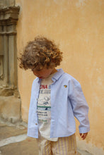 画像をギャラリービューアに読み込む, ERA TEE OCS / コンゲススロイド Tシャツ キッズ ホワイト ねこ KS104784
