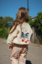 画像をギャラリービューアに読み込む, JAZZ TEDDY JACKET GRS / コンゲススロイド テディー ジャケット ボア キッズ  ホワイト チェリーリボン KS104861
